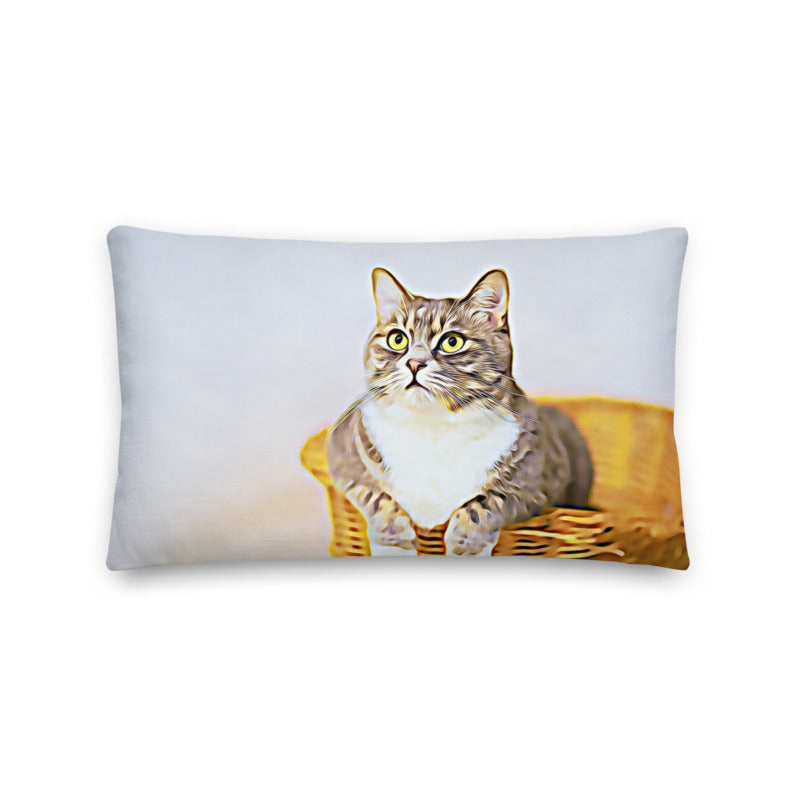 Pet Portrait Pillow