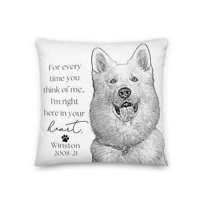 Pet Memorial Pillow