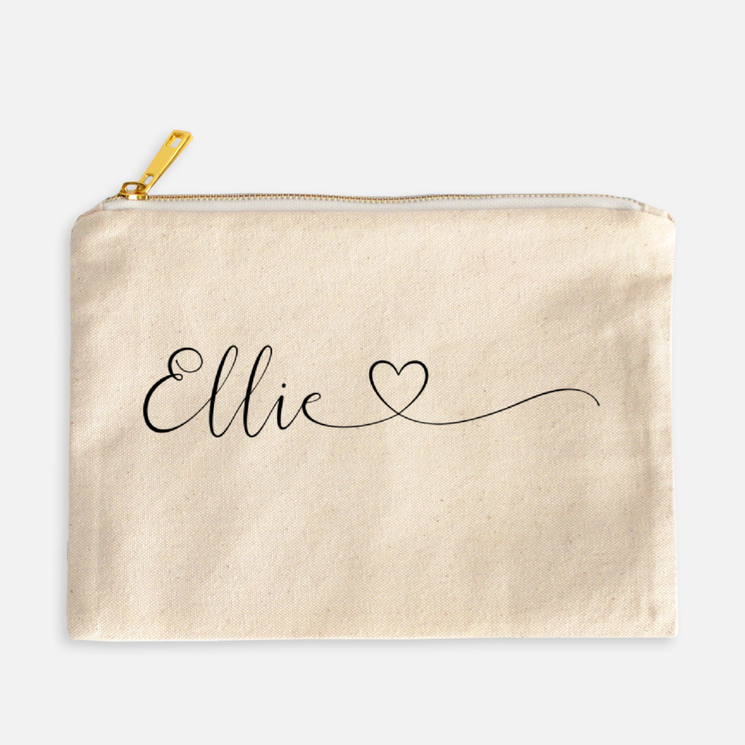 Lovely Name Cosmetic Bag