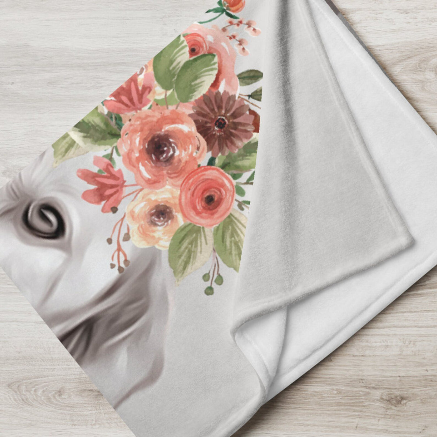 Pet Flower Crown Blanket