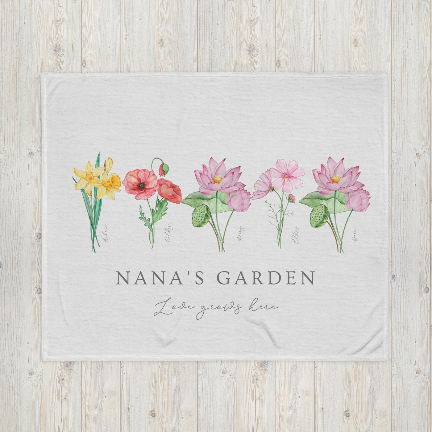 Grandma's Garden Blanket