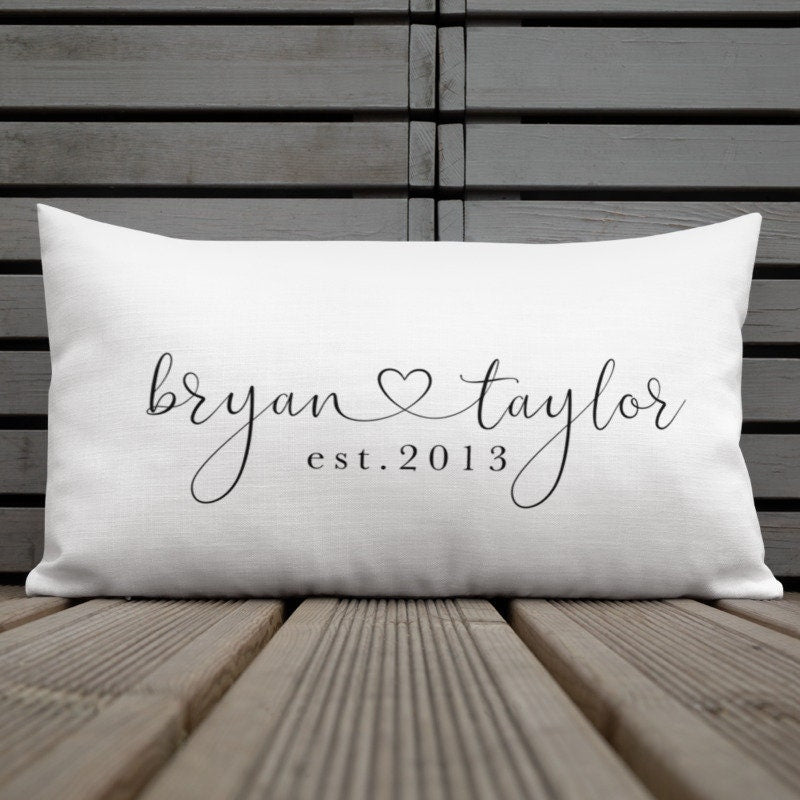 Personalized couples gifts, personalized couples pillow, Couple pillow cases, Couple pillowcase, Wedding gift, Anniversary gift, Love pillow