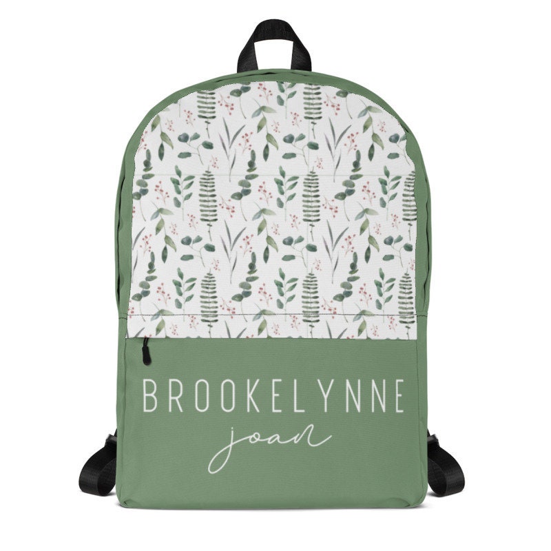 Personalized Backpack,Toddler Backpacks,Custom Backpack,Preschool Book Bag,Personalized Kids Bag, Back to School Bag, watercolor backpack