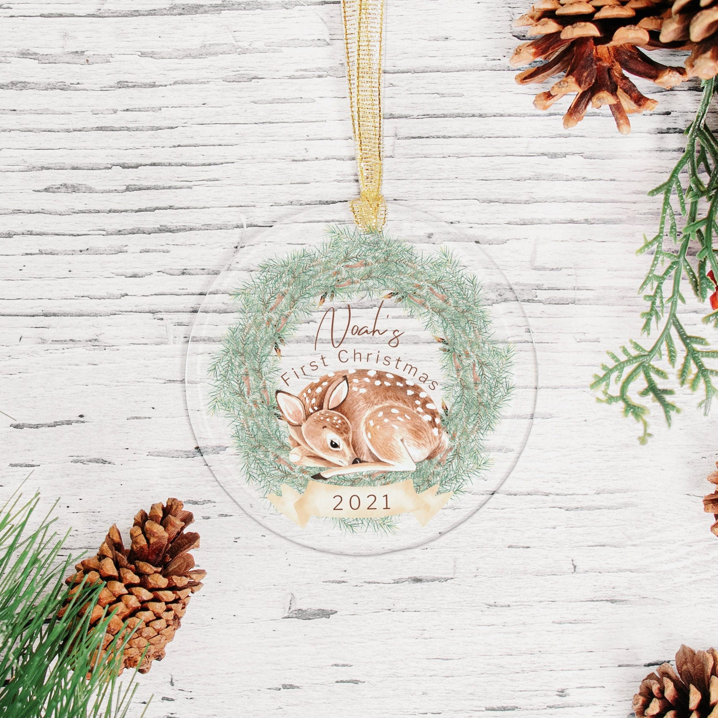 Baby's First Christmas Ornament , Personalized First Christmas baby Ornament ,Personalized Baby Name Christmas Ornament , babyboy ornament