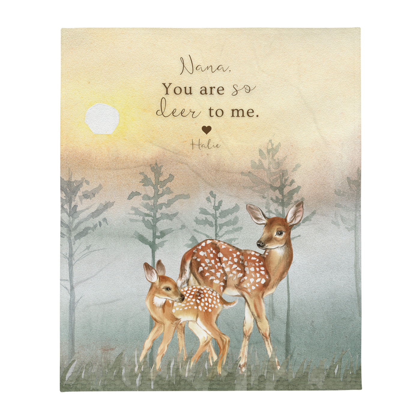 You Are Deer To Me Blanket